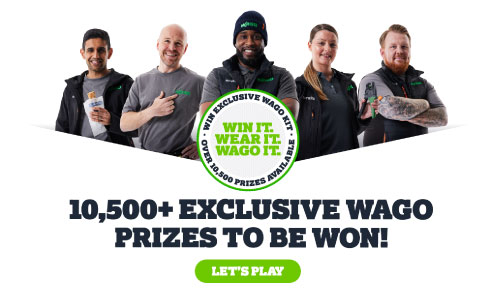 Win prizes with WAGO