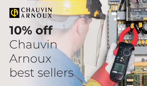 Celebrate 10% off Chauvin Arnoux best sellers