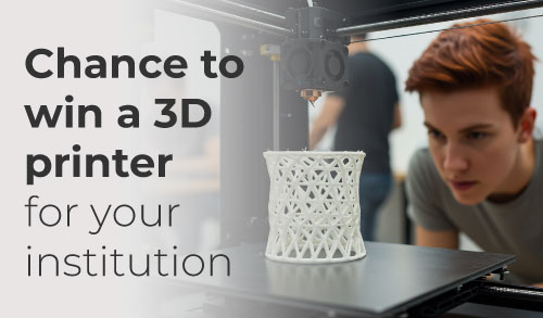 Rapid prize draw | The chance to win a 3D printer!