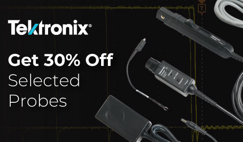 Exclusive savings on select Tektronix probes