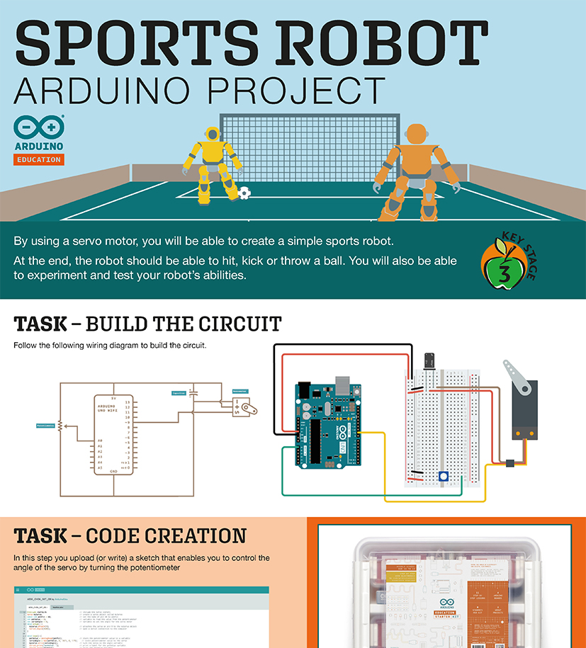 Arduino Sports Robot Project