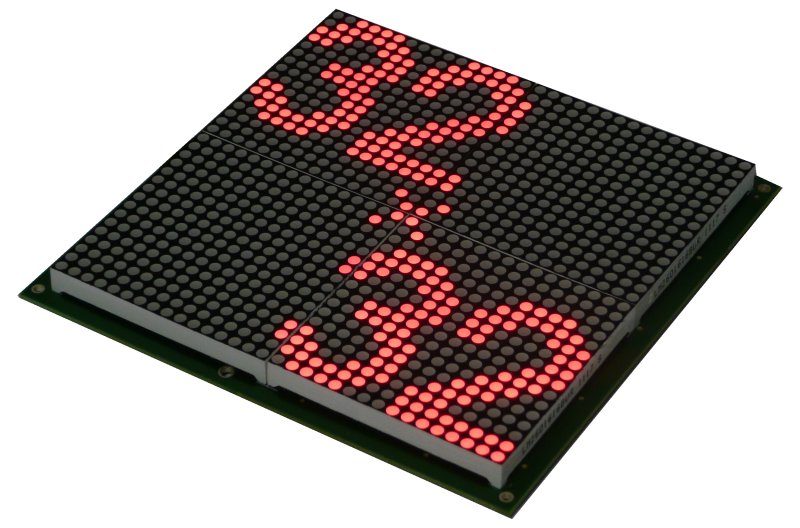 Tiertex's dot matrix LED display boards