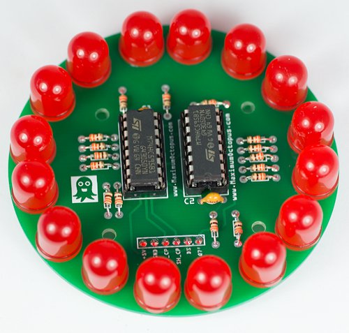 LED Circle Shift Register Maximum Octopus Kit