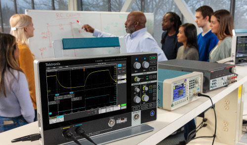 Brand new educational Tektronix oscilloscopes