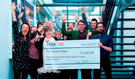You helped us raise over £1000 for Comic Relief!