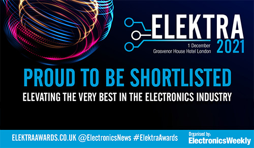 Rapid shortlisted for Distributor of the Year at Elektra Awards 2021