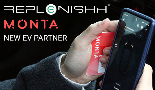 Replenishh selects Monta as UK EV charging partner