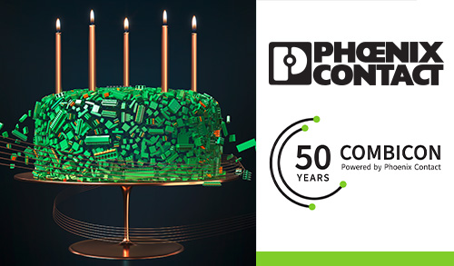 Phoenix Contact celebrate 50 years of COMBICON