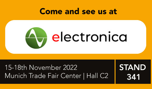 Visit us at Electronica 2022