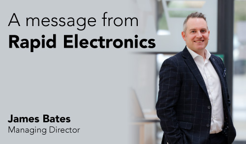 A message from Rapid Electronics