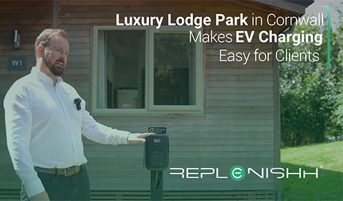 Luxury Lodge Park in Cornwall Makes EV Charging Easy for Clients