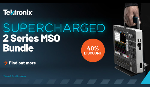 40% Discount on Fully Bundled 4 Channel 2 Series MSO Oscilloscopes