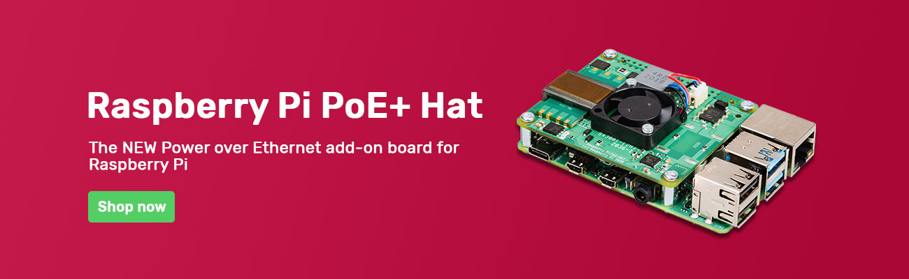 Raspberry Pi PoE+ Hat