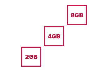 Your choice of RAM
