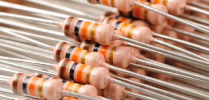 Vishay logo on right