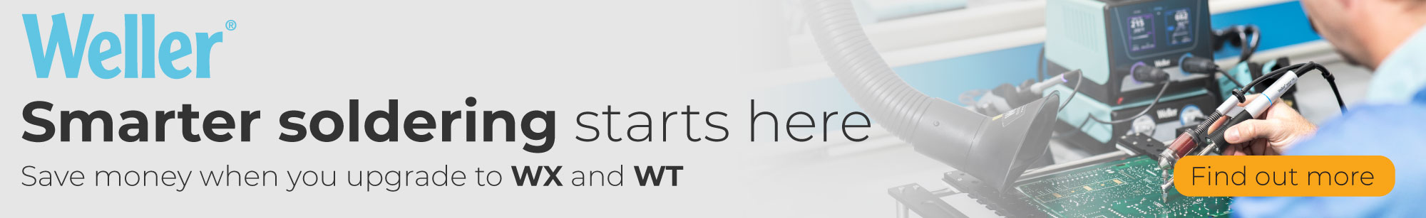 Smarter soldering starts here with Weller
