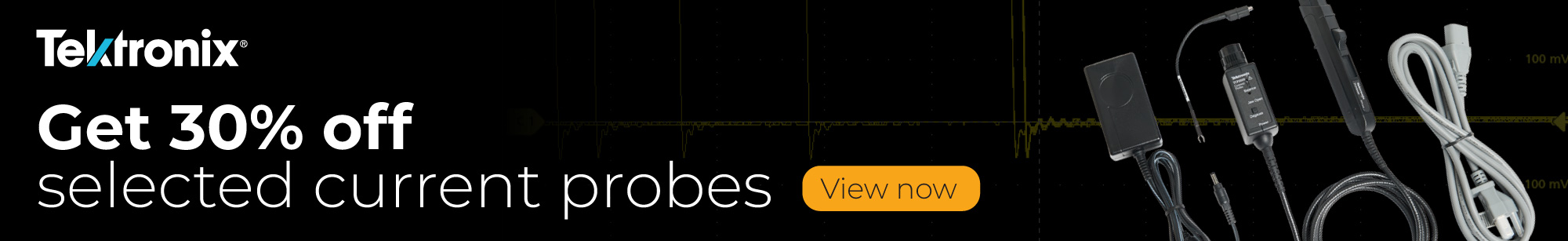 30% off selected Tektronix probes