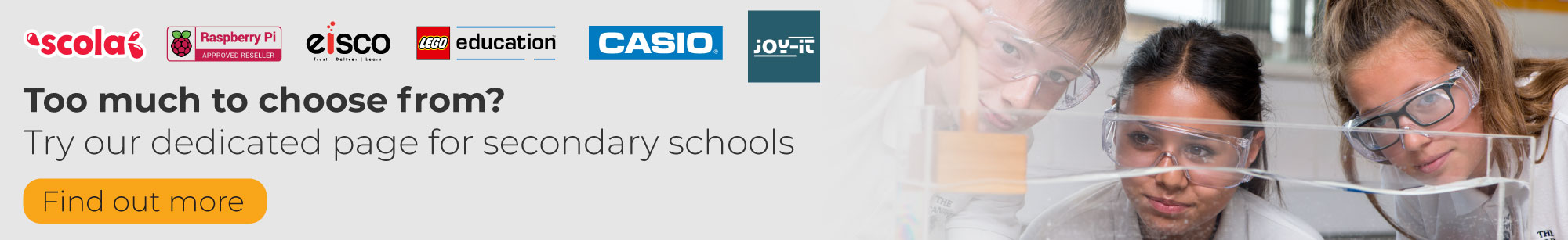 Everything schools need to bring lessons to life