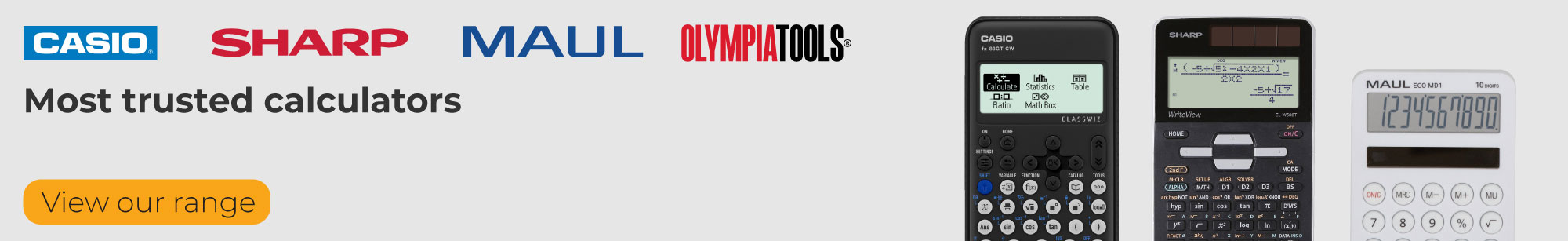 Calculator range from Rapid